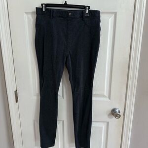 Time and Tru dark gray jeggings EUC